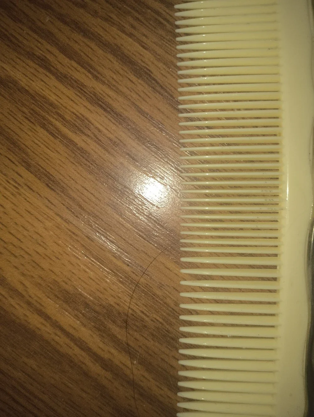 Vintage Silver Comb